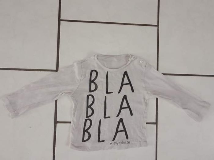 Maillot manches longues fille 18 mois