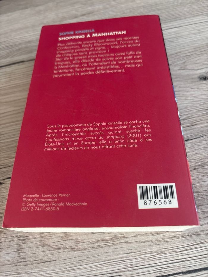 Shopping à Manhattan - Sophie Kinsella - photo numéro 2