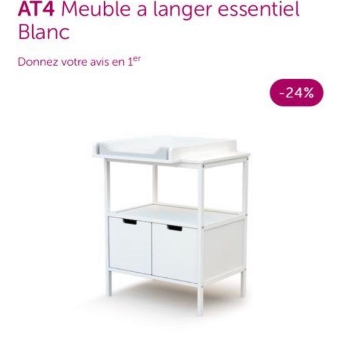 Table à langer