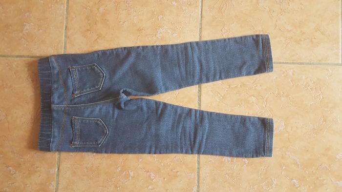 Jegging fille 5 ans bleu Kiabi - photo numéro 3