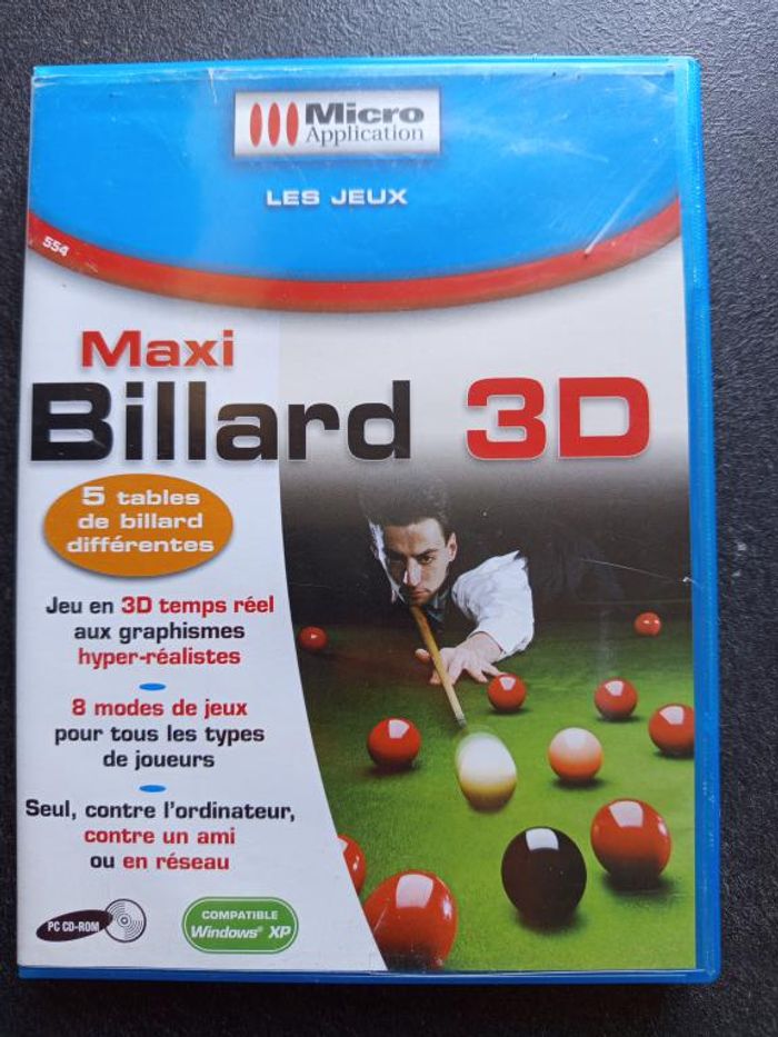 PC - Maxi billard 3D