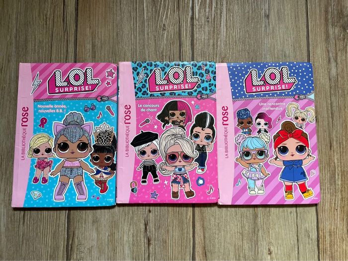Lot livres LOL Surprise!. Bon état