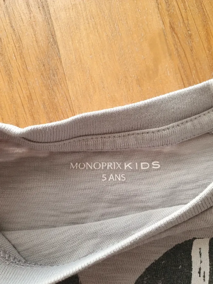 Tee shirt 5 ans, Monoprix - photo numéro 3