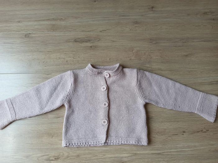 Pull gilet a boutons Arthur et Félicie Verbaudet 5 ans