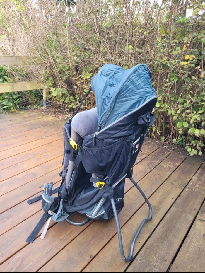 Porte-bébé deuter kid comfort 3 avec protection de pluie - photo numéro 2