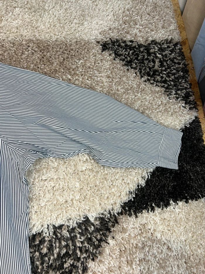 Chemise Ralph Lauren rayé bleu et blanc taille XL style old money - photo numéro 5