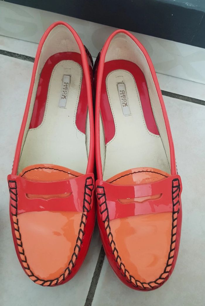 Mocassins vernis geox - photo numéro 2
