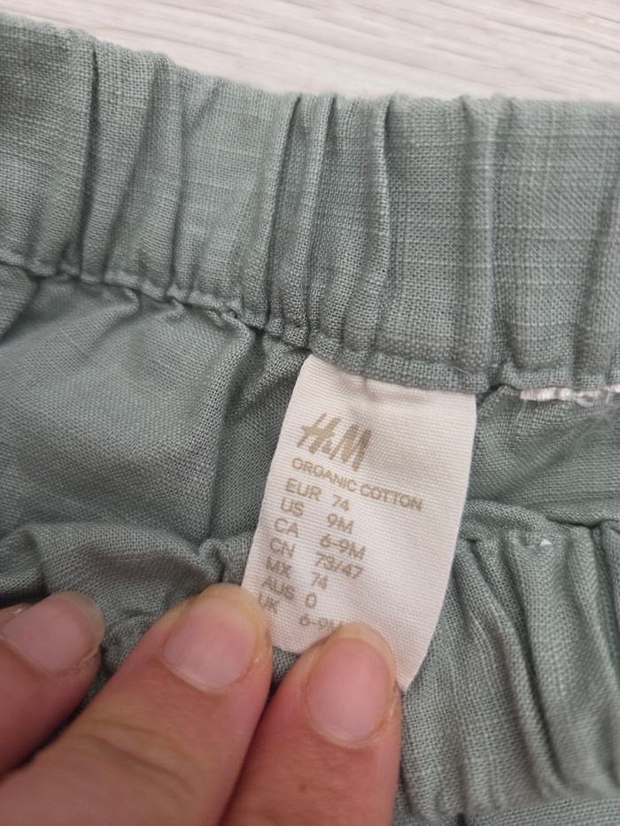 Pantalon vert Clair H&M - photo numéro 3