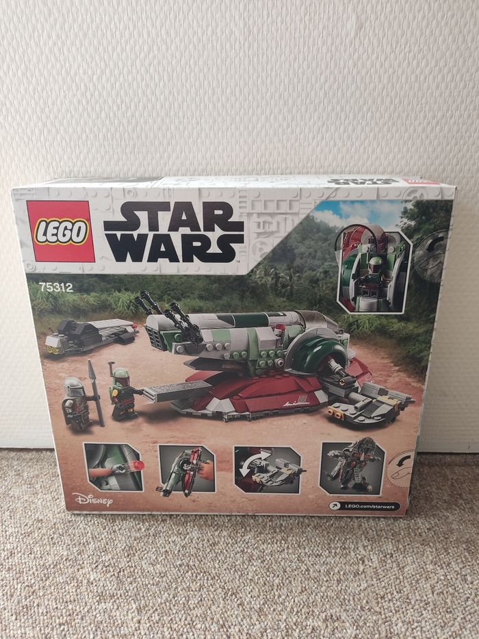 Lego Star Wars 75312 Boba Fett's Starship - photo numéro 2