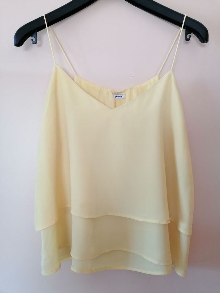 Débardeur jaune