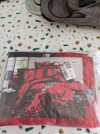 Parrure housse de couette avec taie d'oreiller