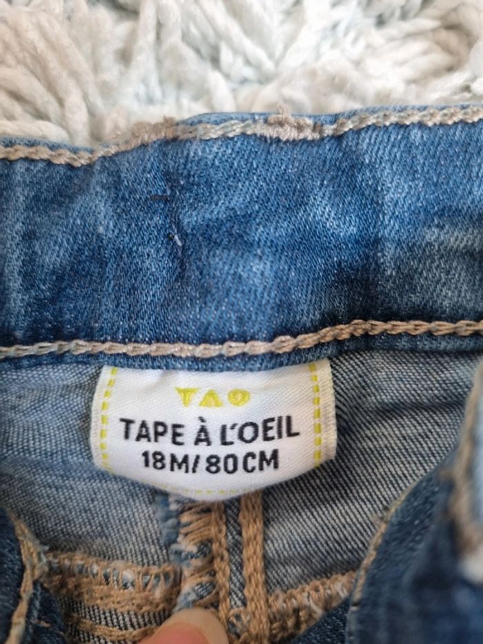 Jeans Tape à l'œil 80 cm - photo numéro 2