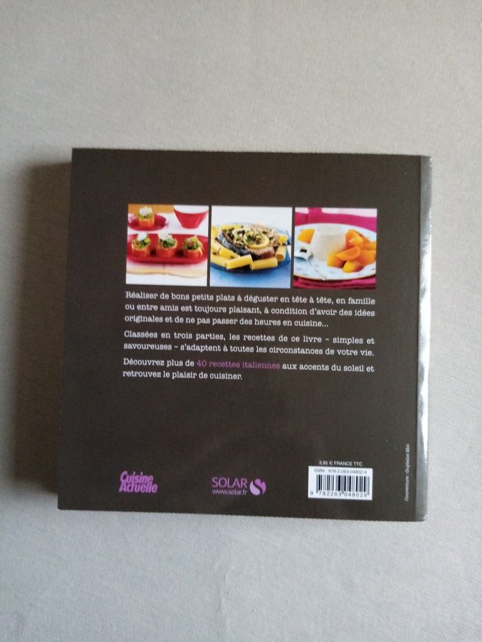 Livre cuisine italienne - photo numéro 2