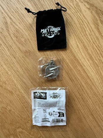Porte-Clés Metroid Prime 4 Beyond Nintendo NEUF keychain clef