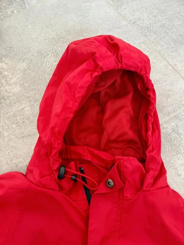 Veste de pluie Aigle femme S ou enfant 14 ans rouge en parfait état - photo numéro 7