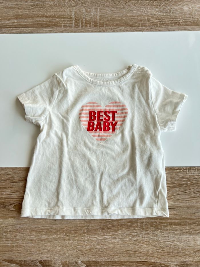 Lit tee shirt fille 12 mois - photo numéro 3