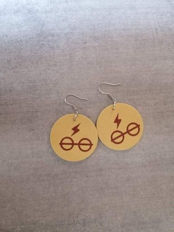 Boucles d'oreilles argentés