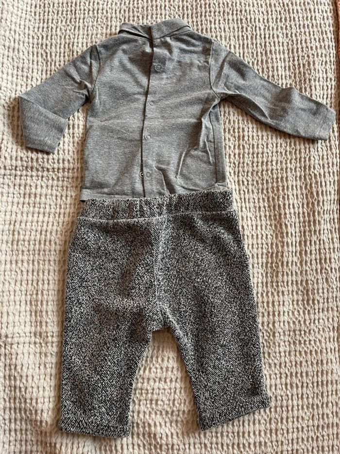 Ensemble t shirt pantalon bébé baby Zara boys - photo numéro 6