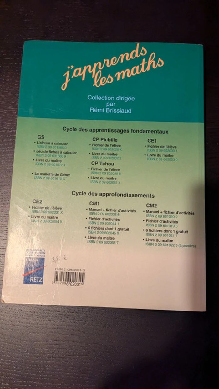 Manuel j'apprends les maths CE2 - photo numéro 2