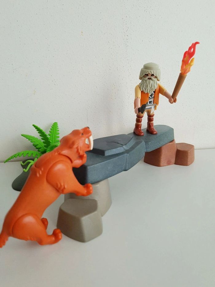 Chasseur préhistorique, mammouth, dent de sabre Playmobil history - photo numéro 3