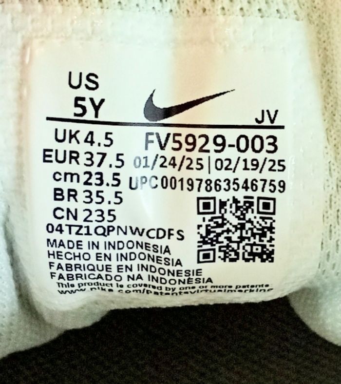 Nike full force taille 37.5 neuves - photo numéro 7