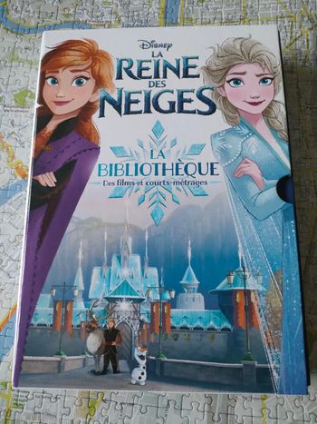 Coffret livres La reine des neiges