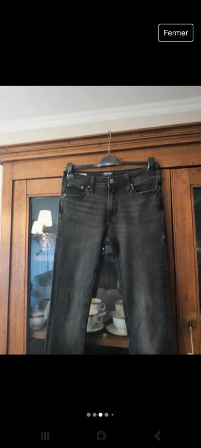 Jeans homme 29/34 Jack&Jones skinny Liam - photo numéro 3