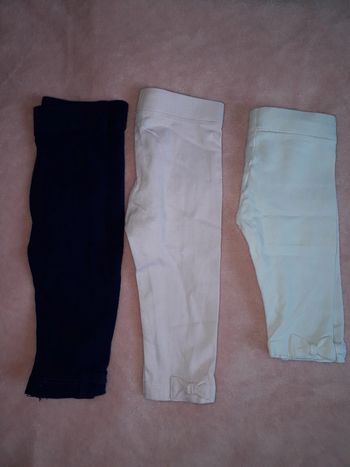 3 leggings 3 mois