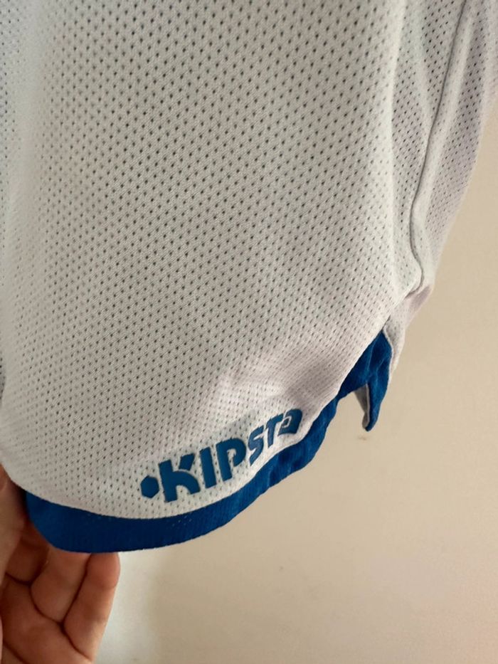 Short, réversible, bleu et blanc Kipsta homme xxl - photo numéro 10