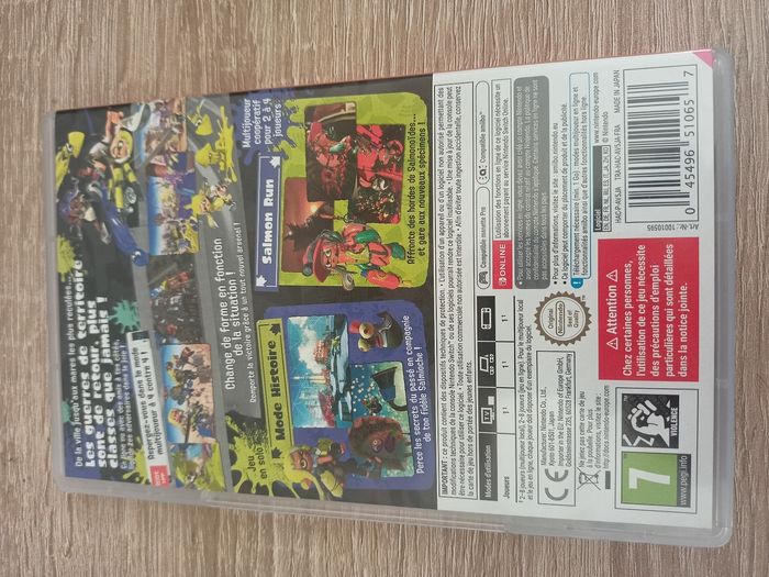 Nintendo Switch splatoon 3 - photo numéro 2