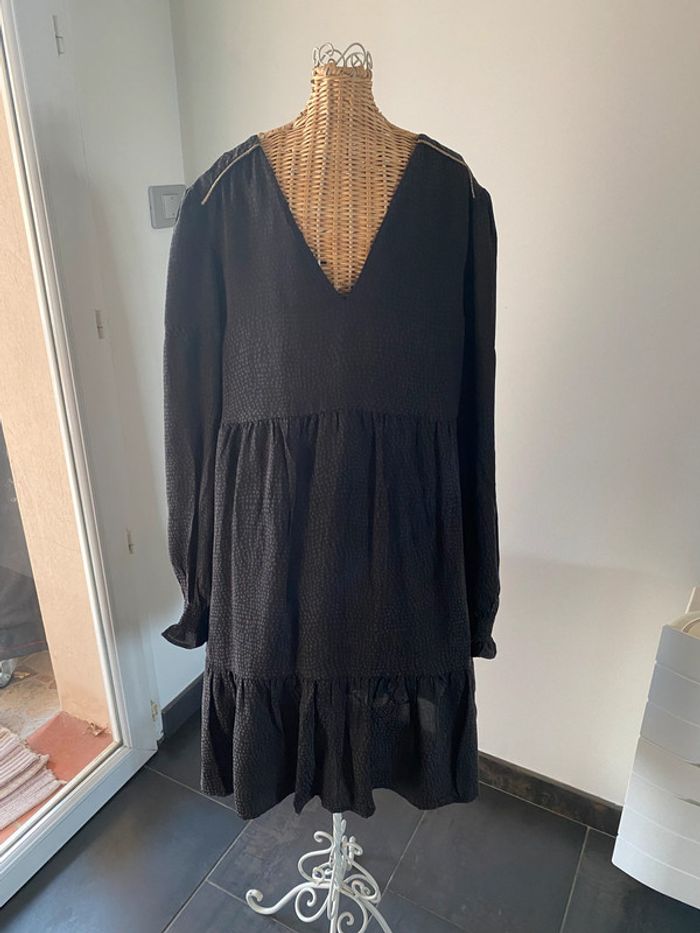 Robe baby doll Camaïeu noire taille 38