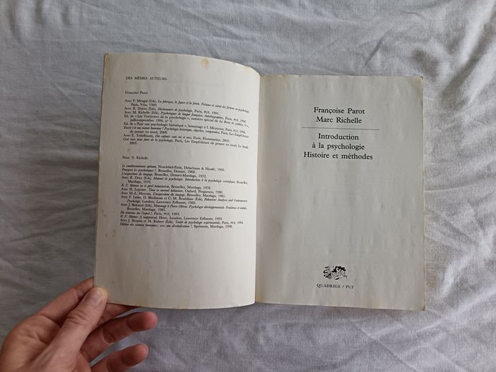 Livre : introduction à la psychologie - photo numéro 4