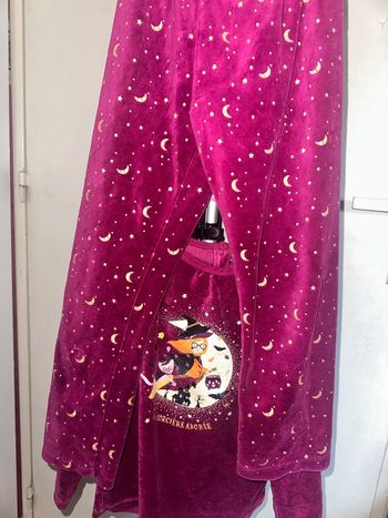Pyjama velours sergent major