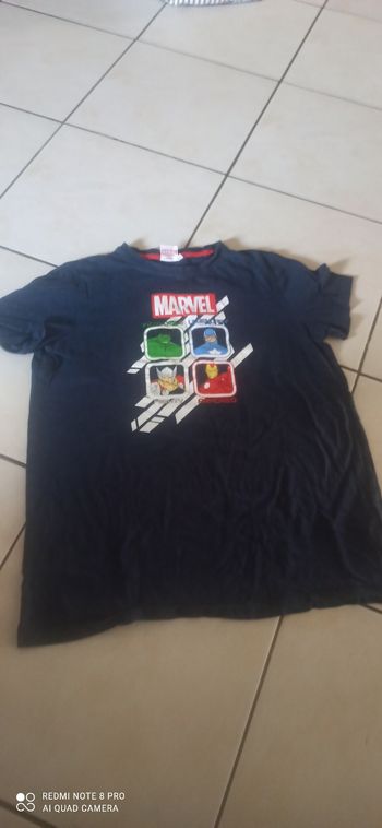 T shirt marvel 14 ans