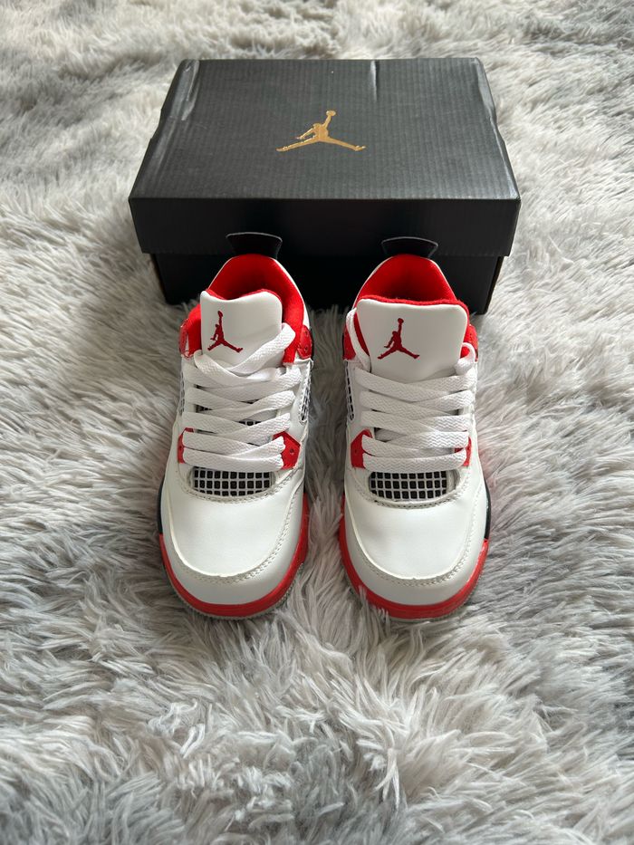 Jordan Air Jordan Retro 4 Fire Red - photo numéro 5