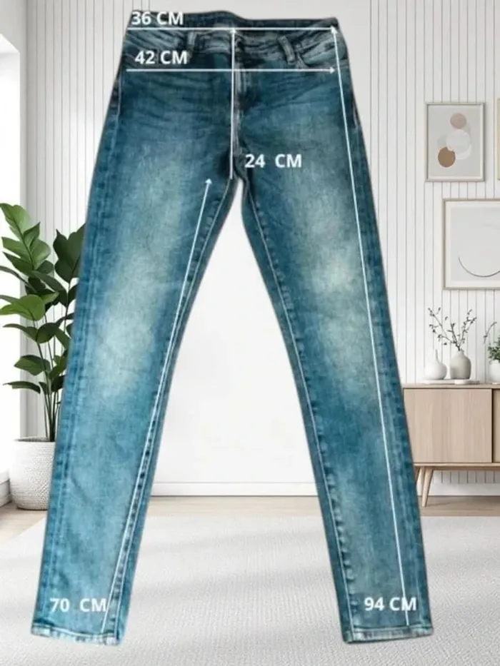 Jean Shool Rag ,coupe skinny ,taille mi-haute ,stretch - photo numéro 14