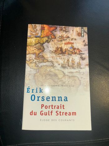 Livre Erik orsenna portrait du gulf stream en excellent état