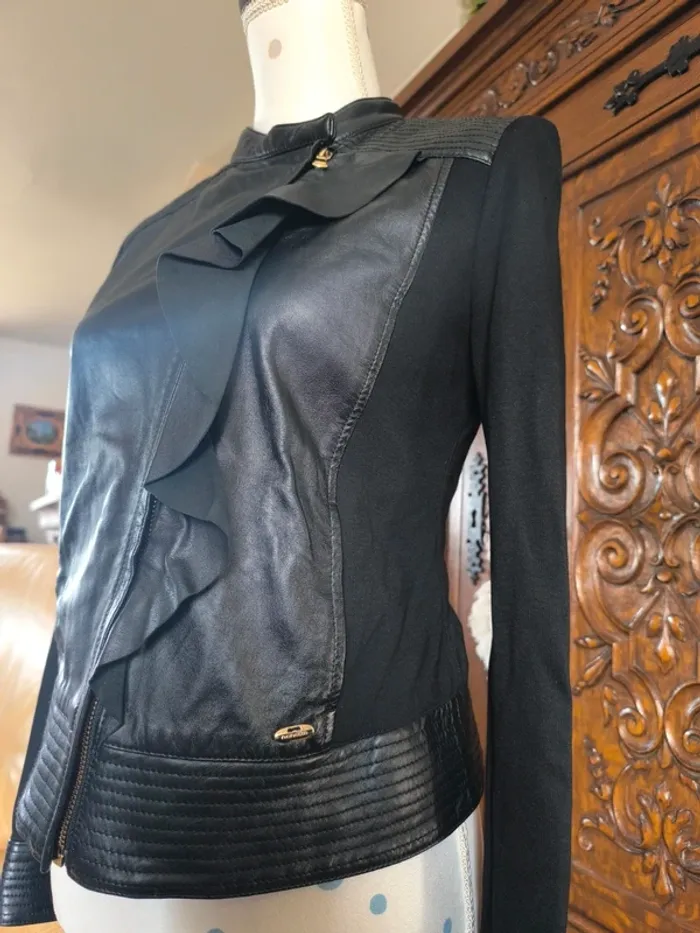 Superbe veste cuir véritable - photo numéro 3