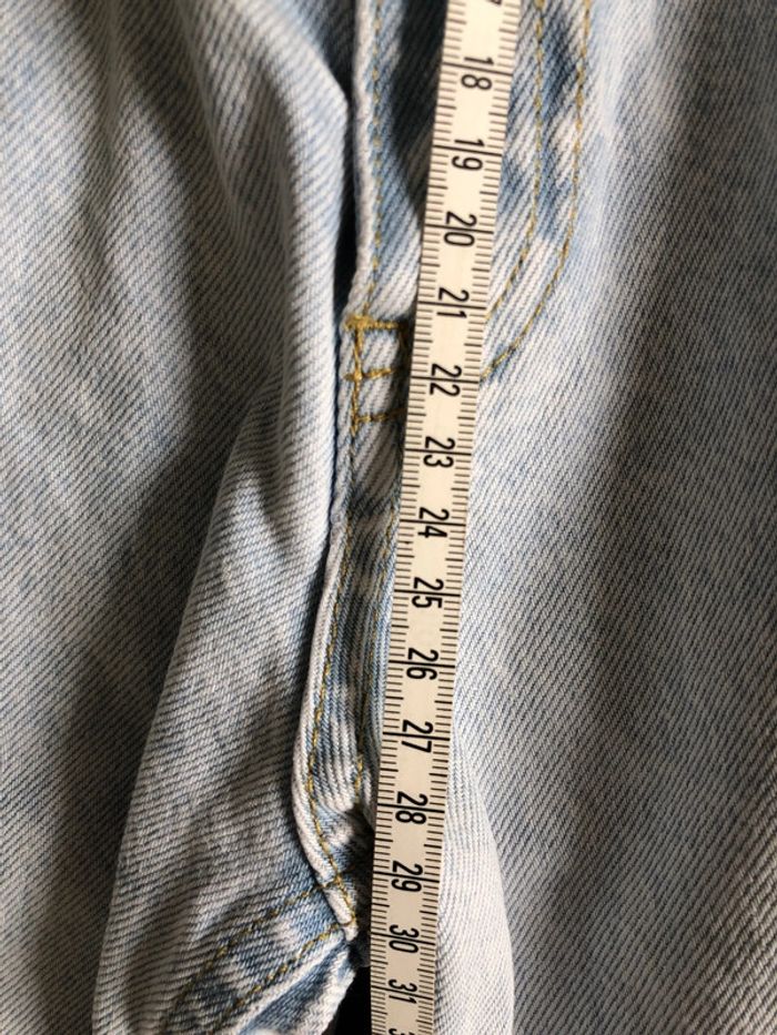 Jean jennyfer taille 36 wide leg bleu clair - photo numéro 11