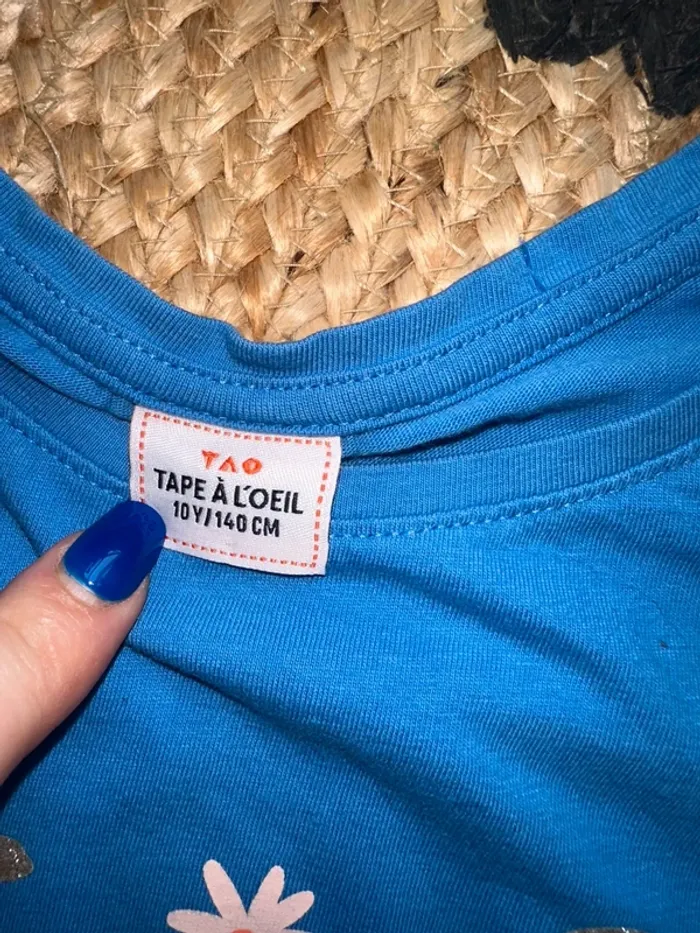 Tee shirt fille tao 10 ans - photo numéro 2