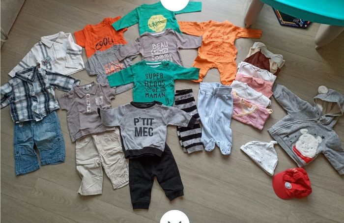 Lot 3 mois 28 pièces 25€