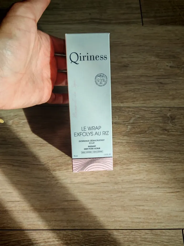Gommage qiriness avec grains visage wrap exfolys au riz - photo numéro 7
