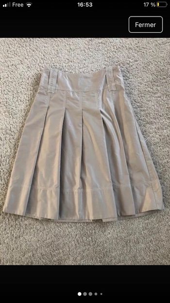 Jupe taille haute camaïeu taille 38