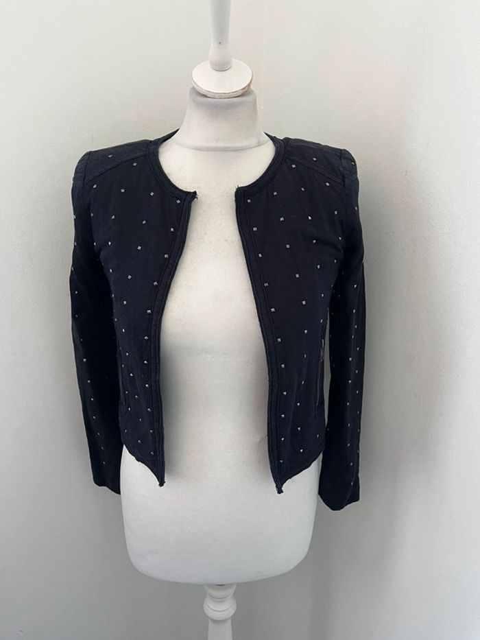 Veste courte marine The Kooples XS