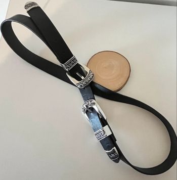 Ceinture double boucle 110 cms