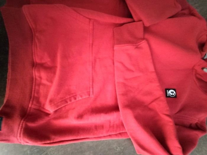 Sweat à capuche rouge Garcia - photo numéro 5