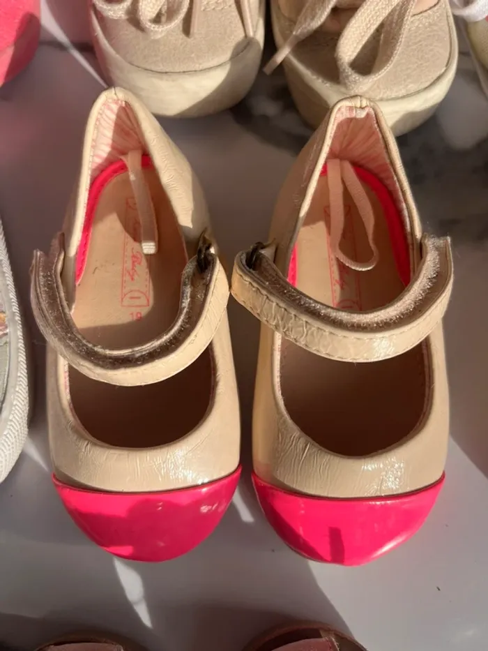 Lot de 7 chaussures bébé  fille 18/19 - photo numéro 6