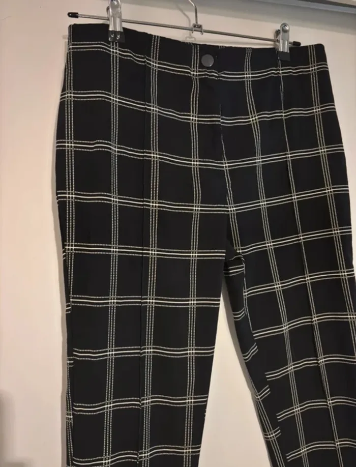 Pantalon à carreaux Primark – T. 40 - photo numéro 3