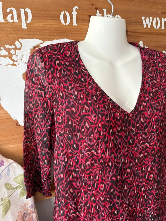 Robe One Step - à motif - taille 36/S - en très bon état - photo numéro 2