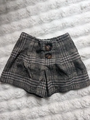 Short à carreaux Zara 9 ans